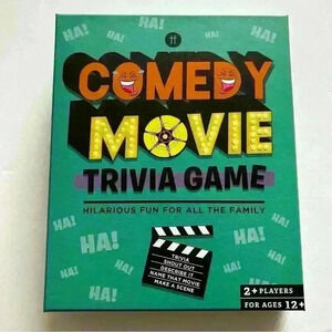 BNIB Comedy Movie Trivia Game Hilarious 
Fun For The While Family Game Night Fun
